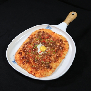 香辣牛肉烧饼